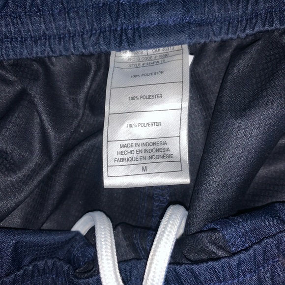 Adidas navy blue Track Pants Unisex - Picture 3 of 3
